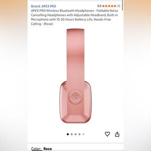 APEX PRO Rose Wireless Headphones